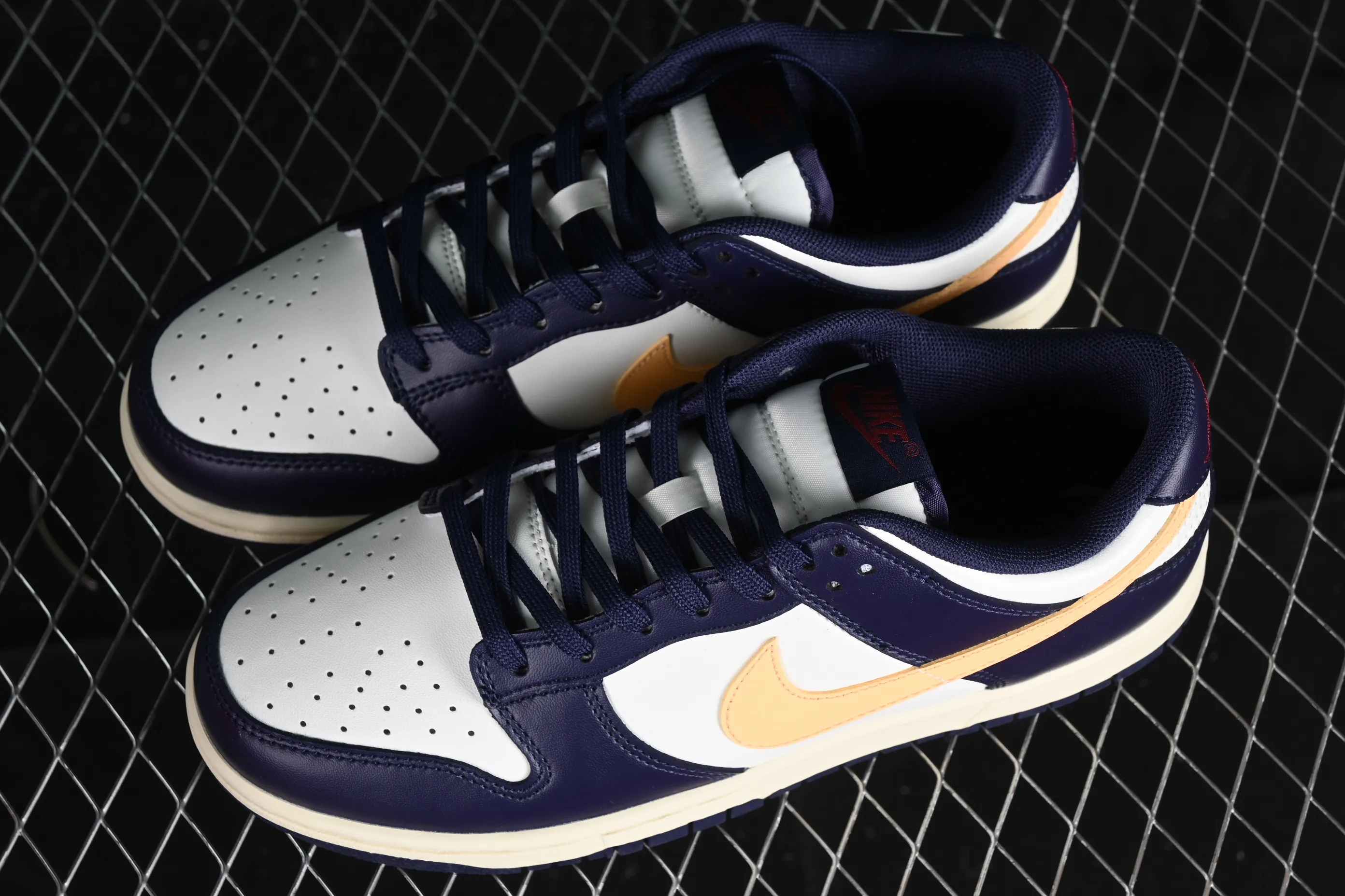 All categories Nk SB Dunk series Nk SB Dunk Low low-top sneakers Nk Dunk Low Retro "Navy Blue" purple gold white SB low-top casual sneakers FV8106-181
